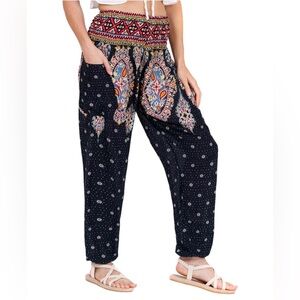 Happy Trunks Bohemian Festival Pants - Black, S